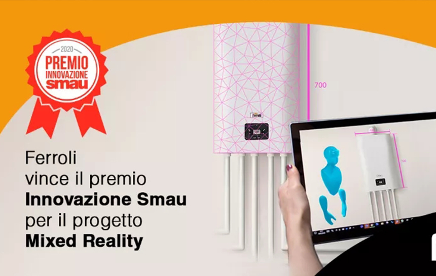 德赢VWIN)官网荣获2020年国际信息与通信技术展（SMAU）创新奖